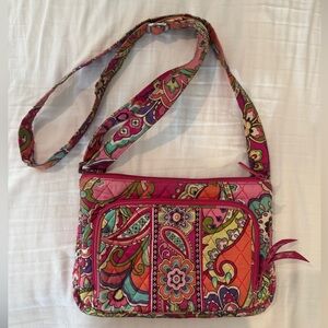 VERA BRADLEY PAISLEY PINK CROSSBODY